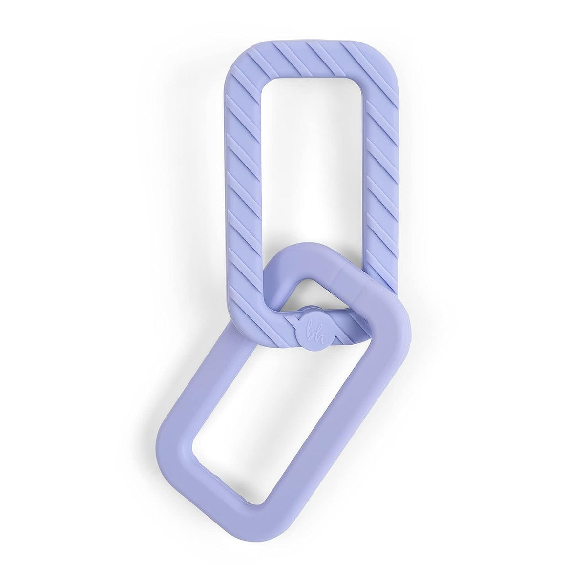 BooginHead 100% Food Grade Silicone Link Baby Teethers, Lavender Purple