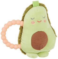 Mary Meyer Teether Baby Rattle, 6-Inches, Yummy Avocado