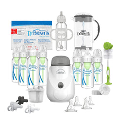 Dr. Brown's 38 Piece Natural Flow Options+ All-in-One Baby Bottle and Accessory Gift Set