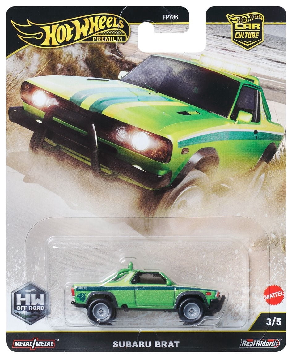 Hot Wheels HW Off Road Subaru Brat and 2017 Ford F-150 Raptor