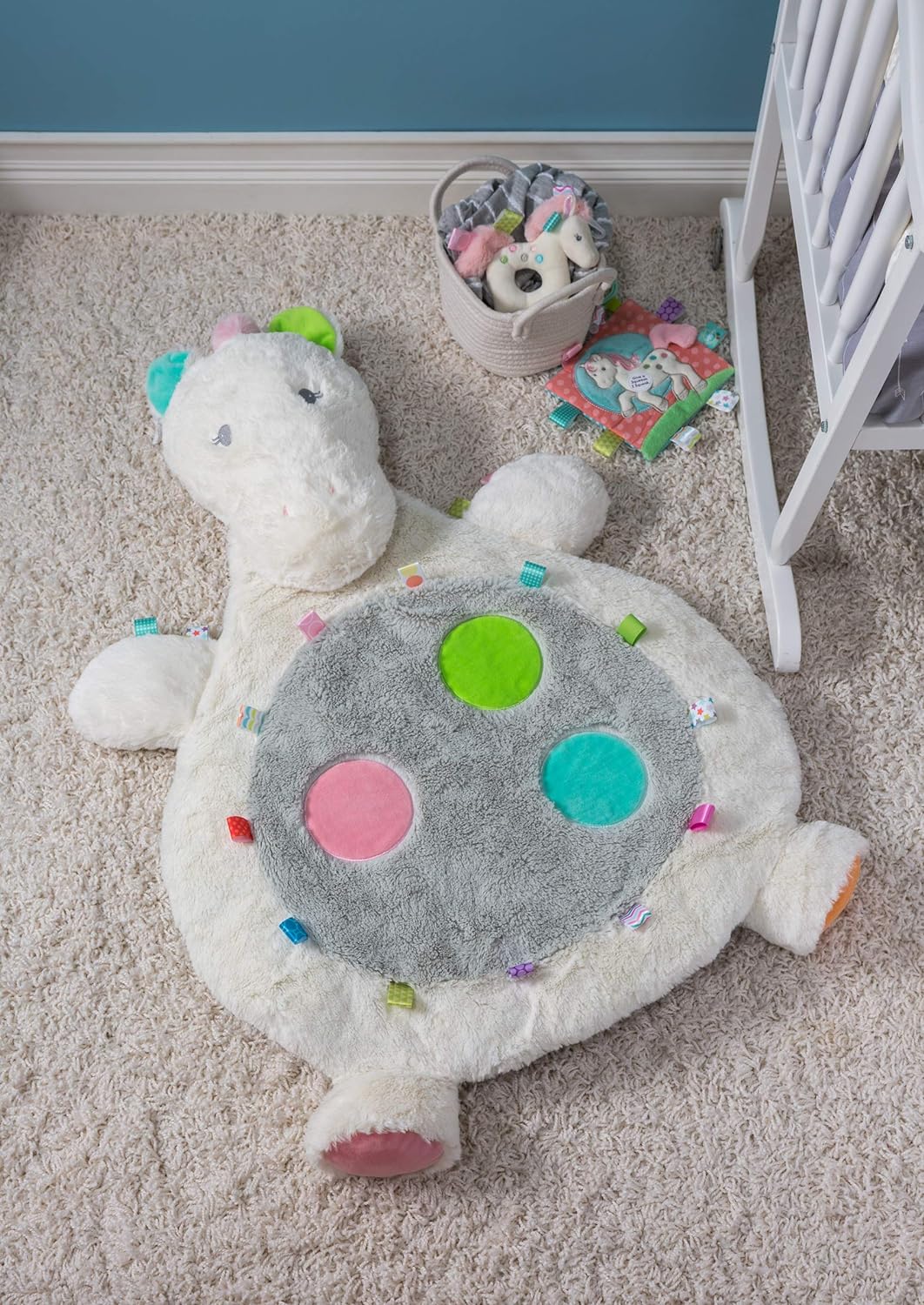 Mary Meyer Bestever Baby Mat, Taggies Sensory, Painted Pony