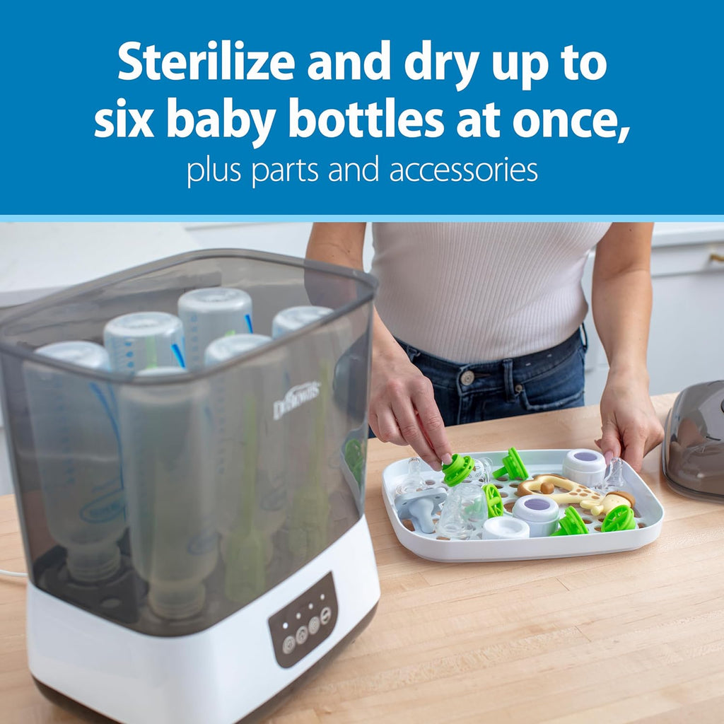Microwave Steam Sterilizer How To Use Dr Brown's Bottle Sterilizer