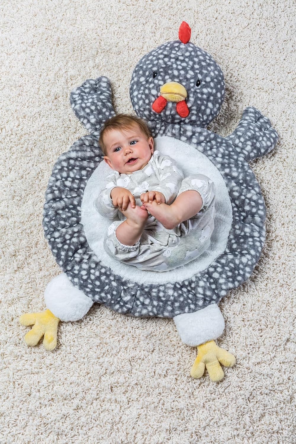 Mary Meyer Bestever Baby Mat, Rocky Chicken