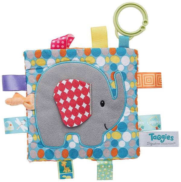 Mary Meyer Taggies Crinkle Me Toy, Elephant