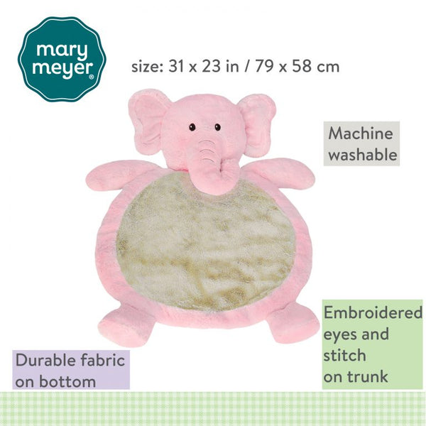 Mary Meyer Bestever Baby Mat, Pink Elephant