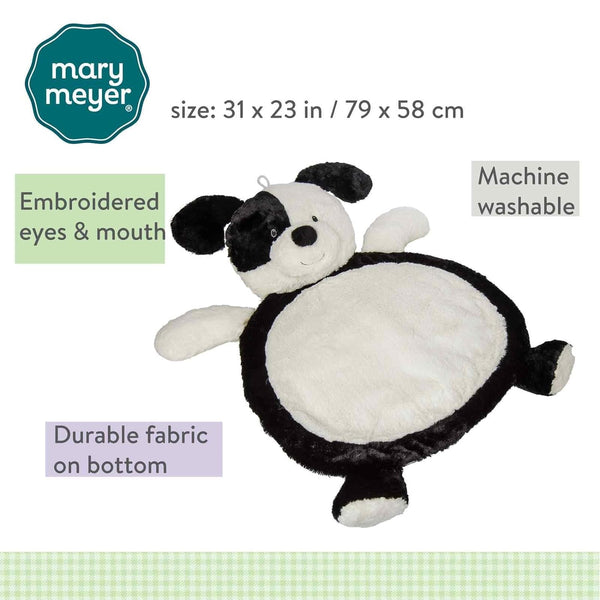 Mary Meyer Bestever Baby Mat, Black and White Puppy