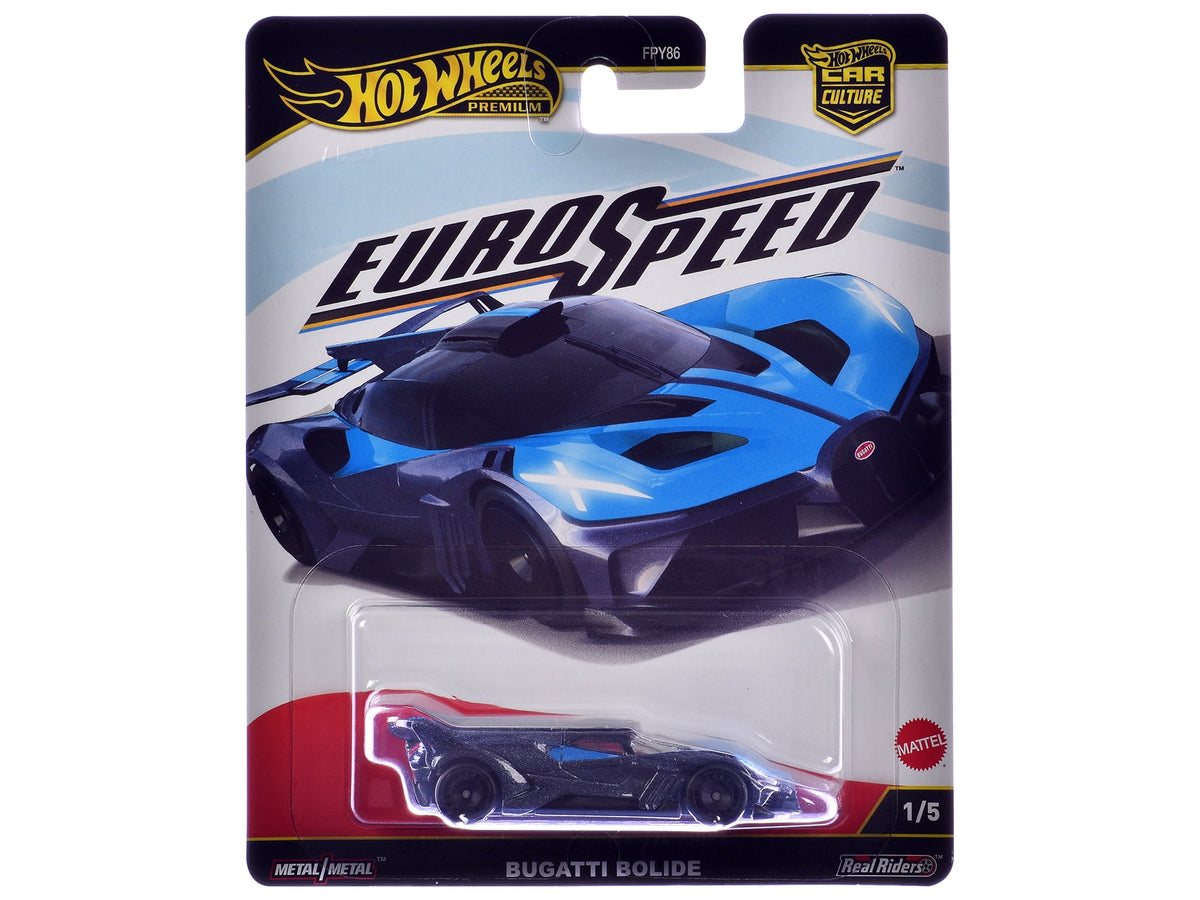 Hot Wheels Car Culture Euro Speed 2025 Series L 5-Pack Diecast Cars