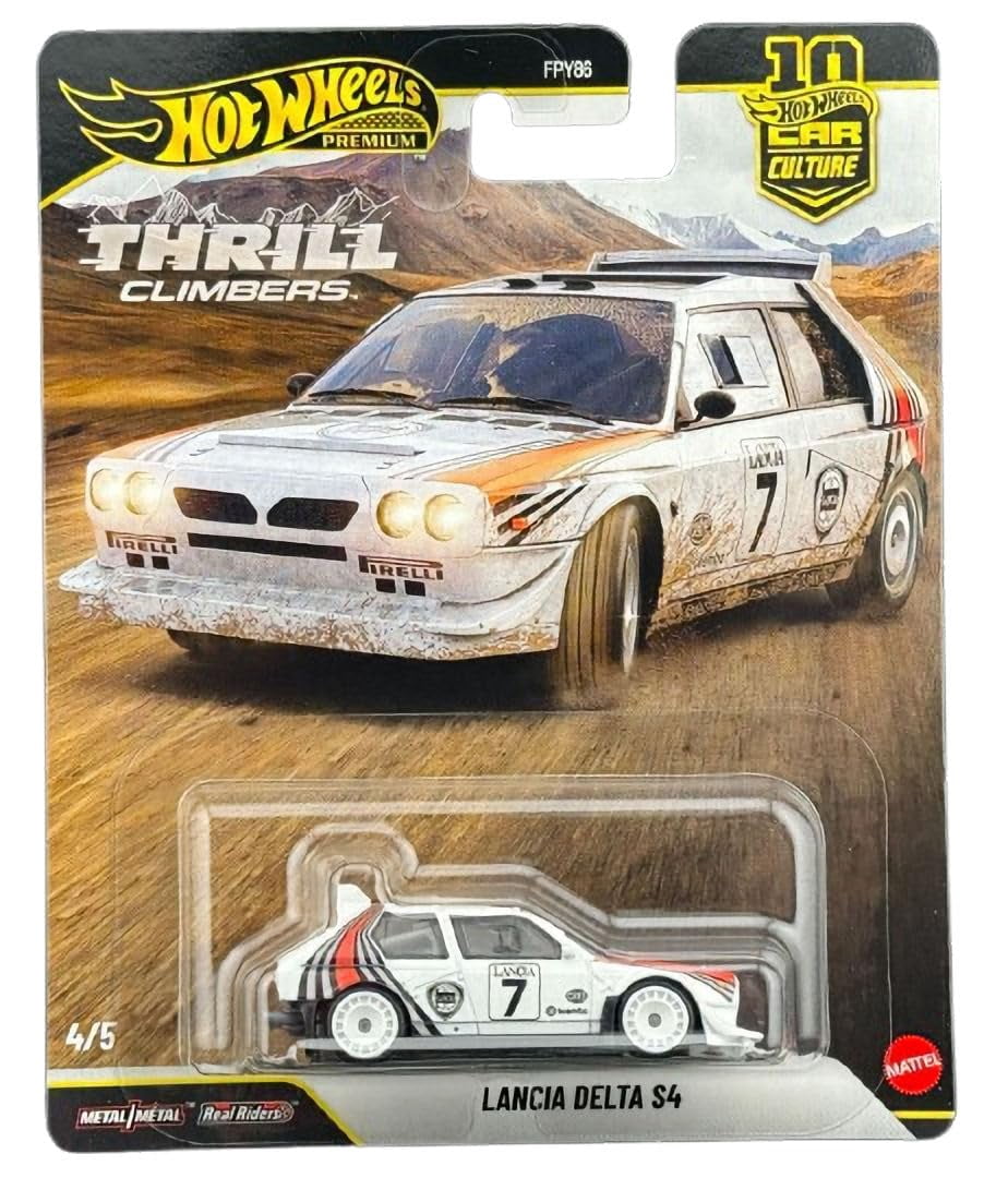 Hot Wheels Premium Thrill Climbers 5-Car Set, Car Culture