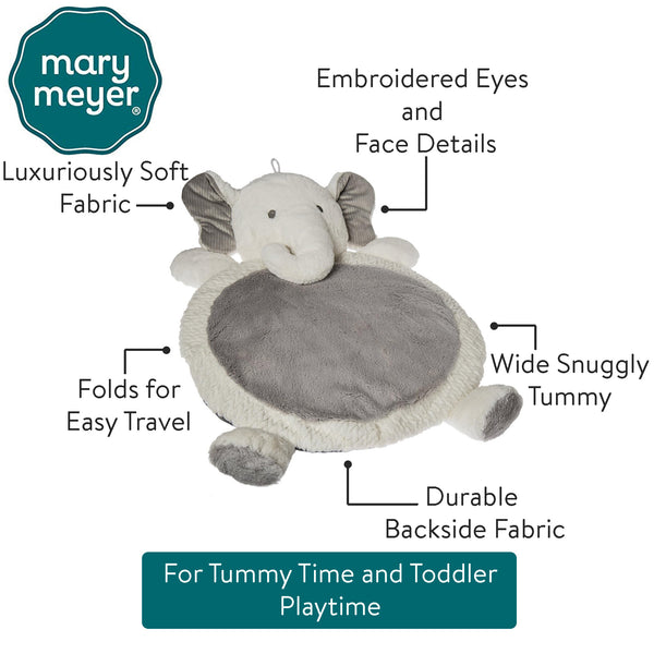 Mary Meyer Bestever Baby Mat, Grey Afrique Elephant