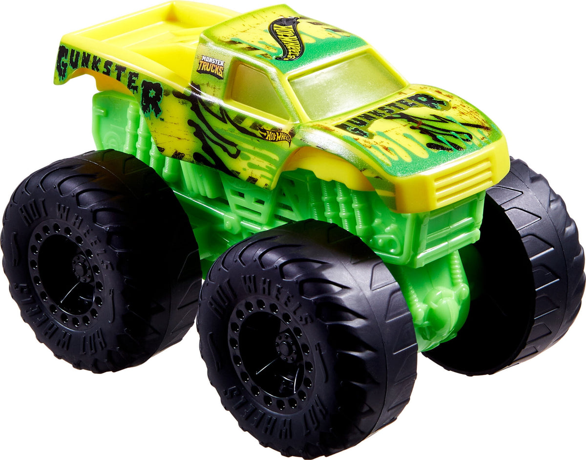 Hot Wheels Monster Trucks Roarin’ Wreckers Trucks, With Lights & Sounds