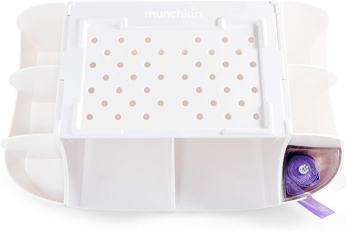 Munchkin Diaper Change Organizer, white