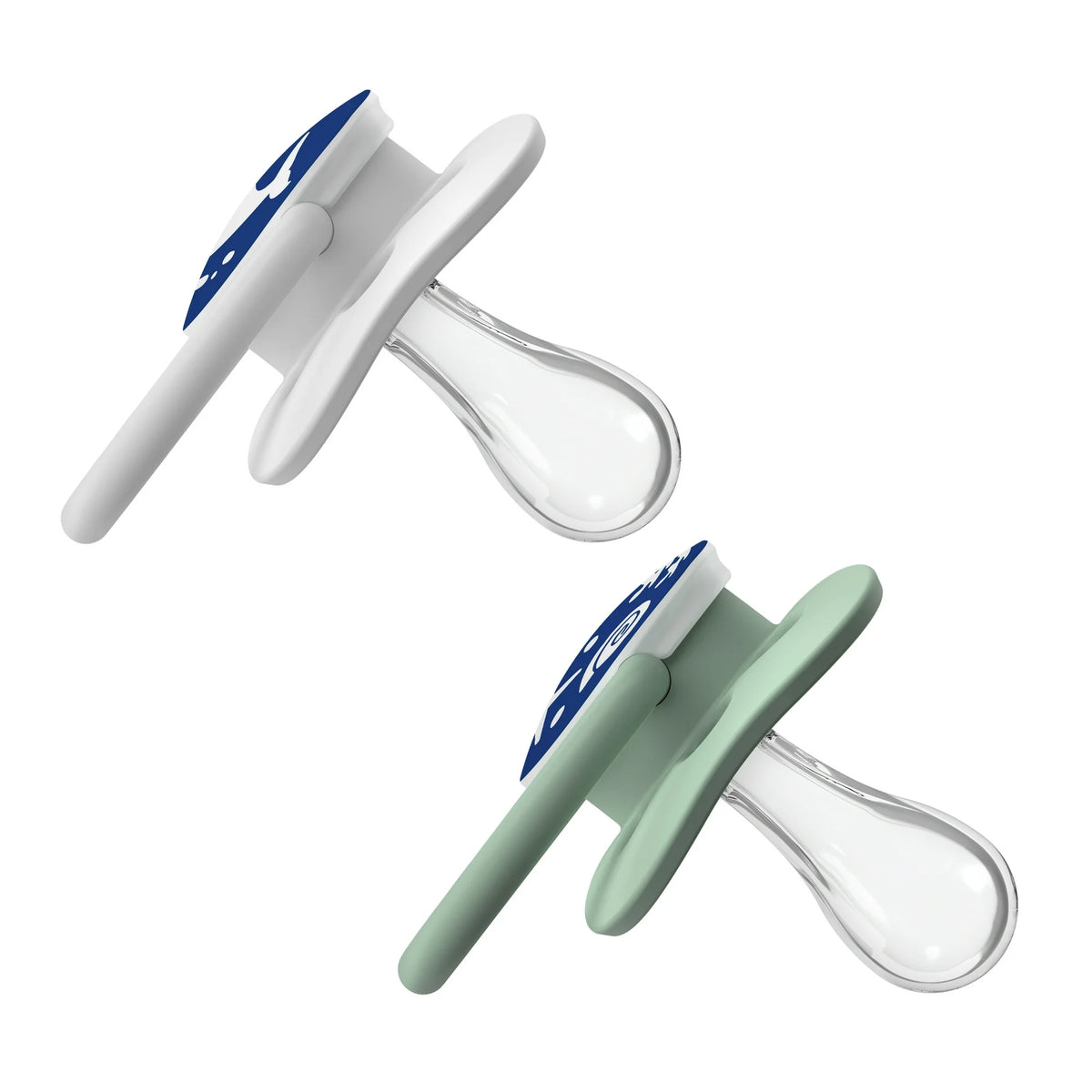 Dr. Brown's Advantage Symmetrical Pacifier with Air Flow - Blue - 4-Pack - 0-6m