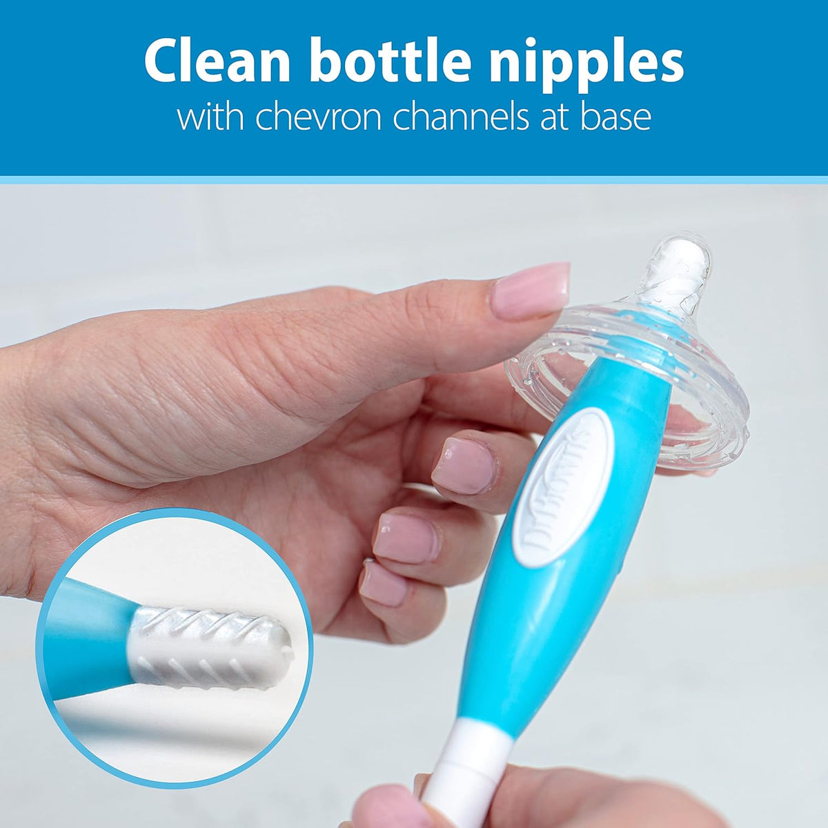 Dr. Brown's 20 Piece Options + Wide-Neck Glass Baby Bottle Starter Set
