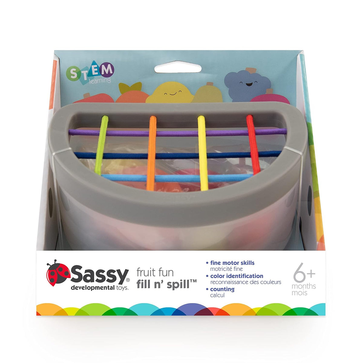Sassy Fruit Fill N' Spill Development toy