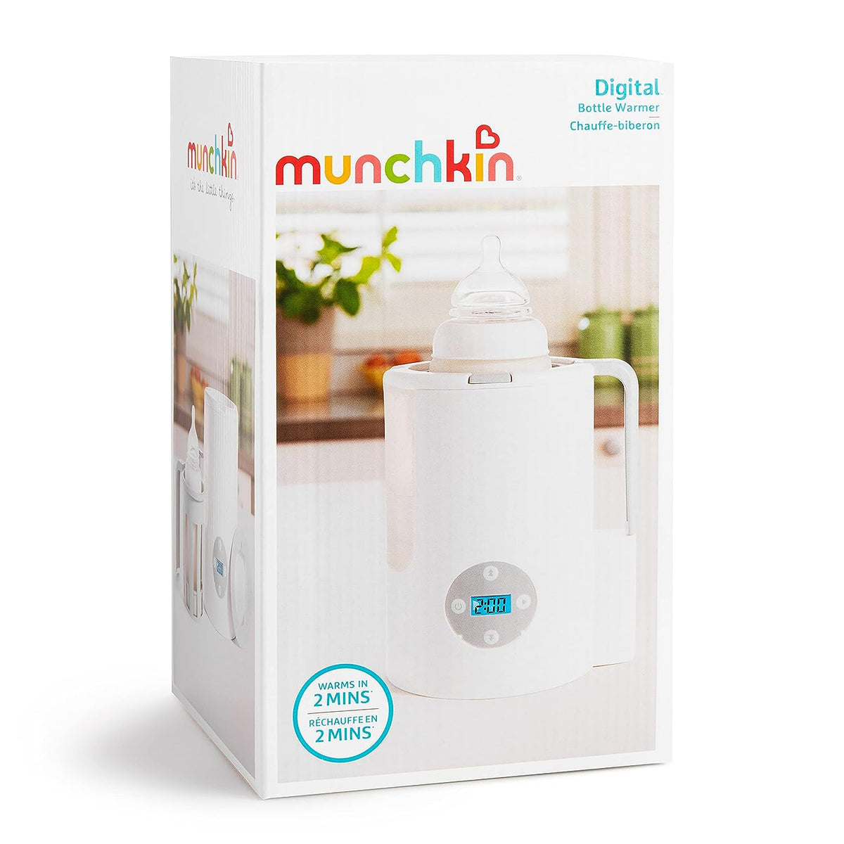 Munchkin Digital Bottle Warmer, White