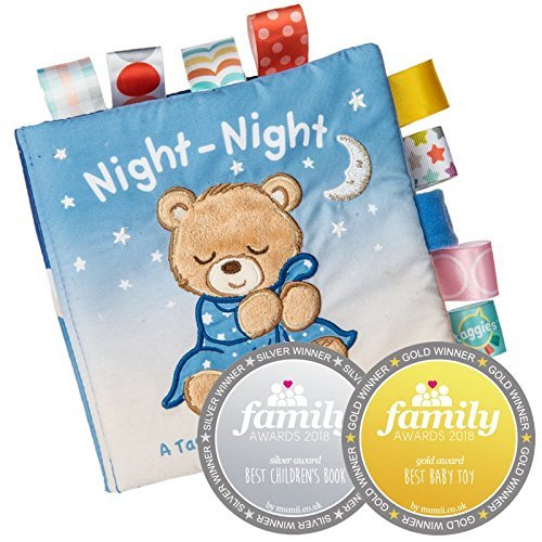 Mary Meyer Taggies Starry Night Teddy Soft Book , 6x6