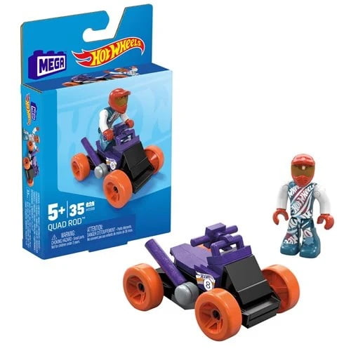 Hot Wheels Mega Small Racers Quad Rod, 35 Bricks - view 2