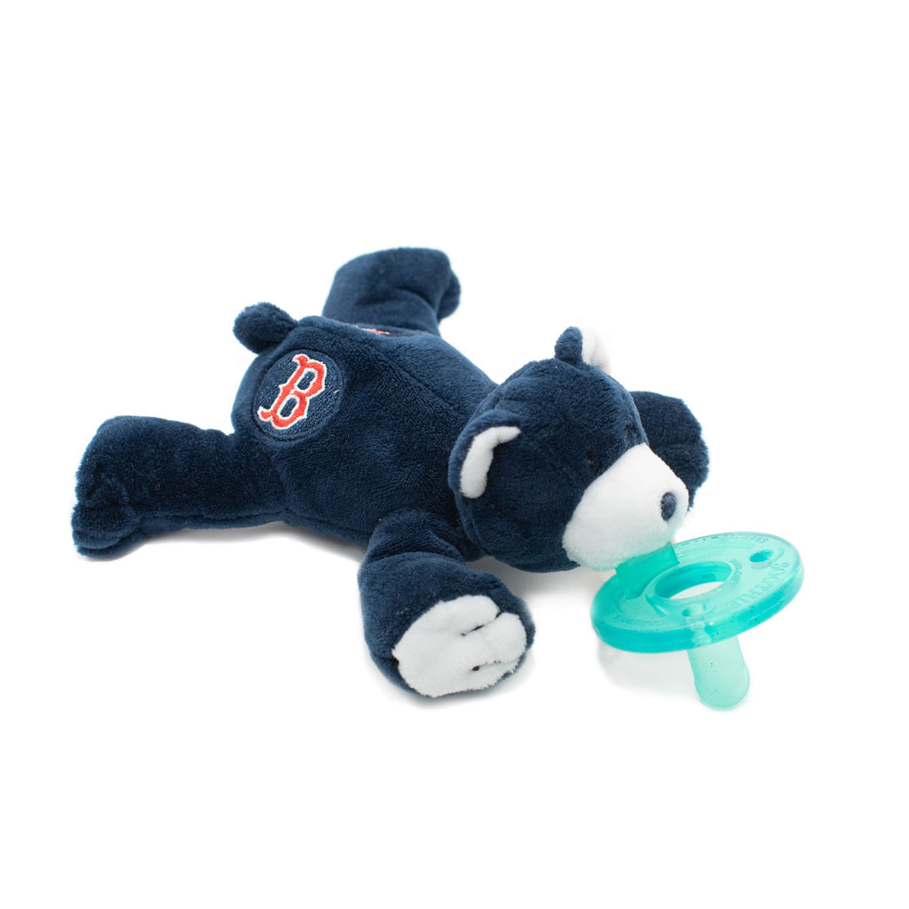 WubbaNub Infant Pacifier - MLB Boston Red Sox Bear
