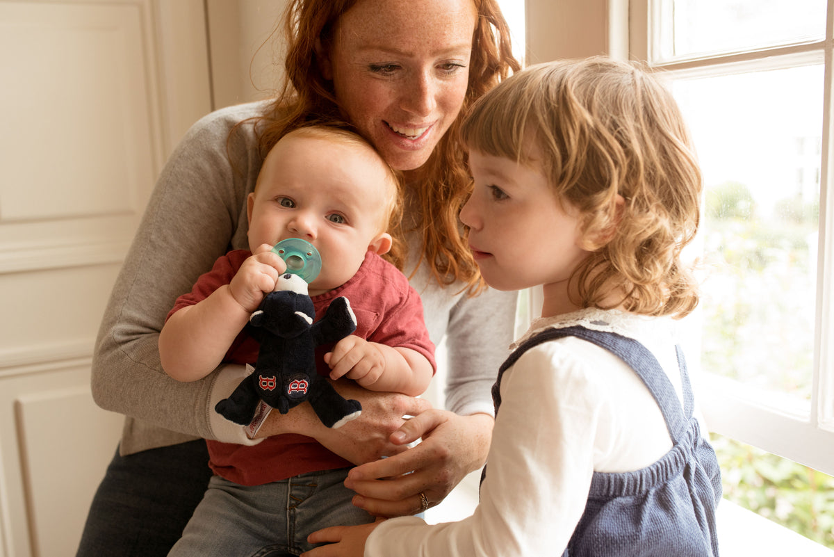 WubbaNub Infant Pacifier - MLB Boston Red Sox Bear