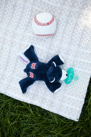 WubbaNub Infant Pacifier - MLB Boston Red Sox Bear
