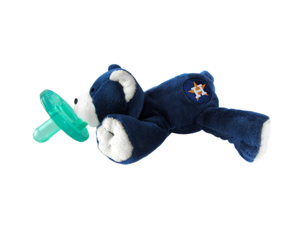 WubbaNub Infant Pacifier - MLB Houston Astros Bear