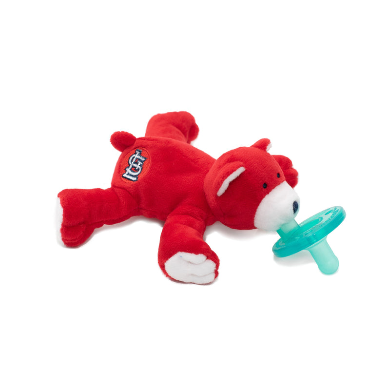 WubbaNub Infant Pacifier - MLB St Louis Cardinals  Bear