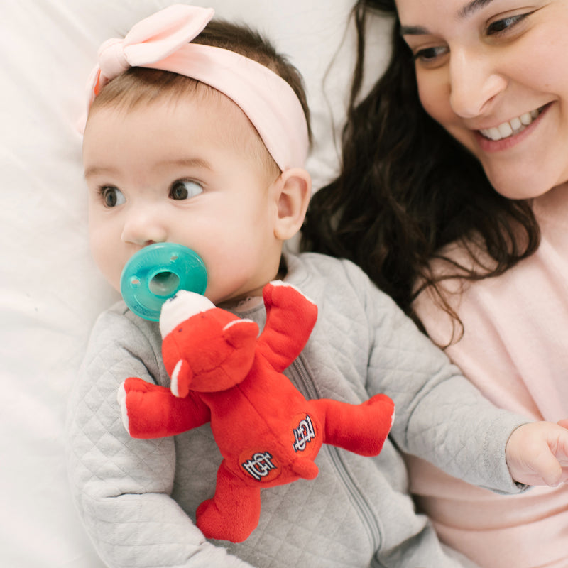 WubbaNub Infant Pacifier - MLB St Louis Cardinals  Bear