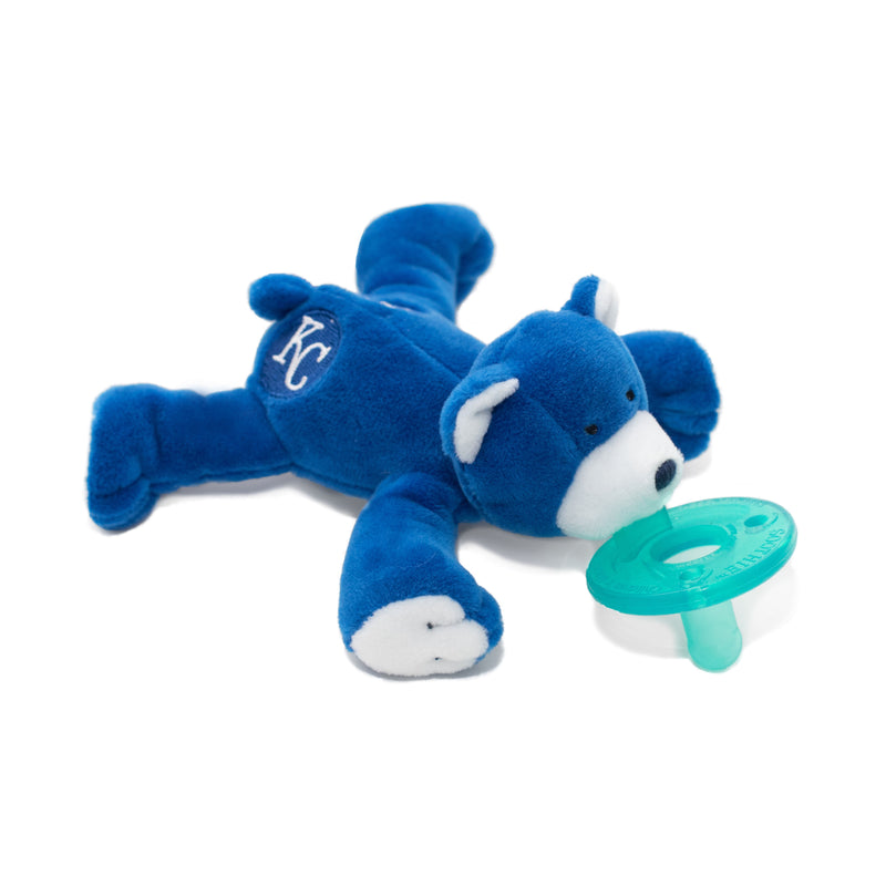 WubbaNub Infant Pacifier - MLB Kansas City Royals Bear