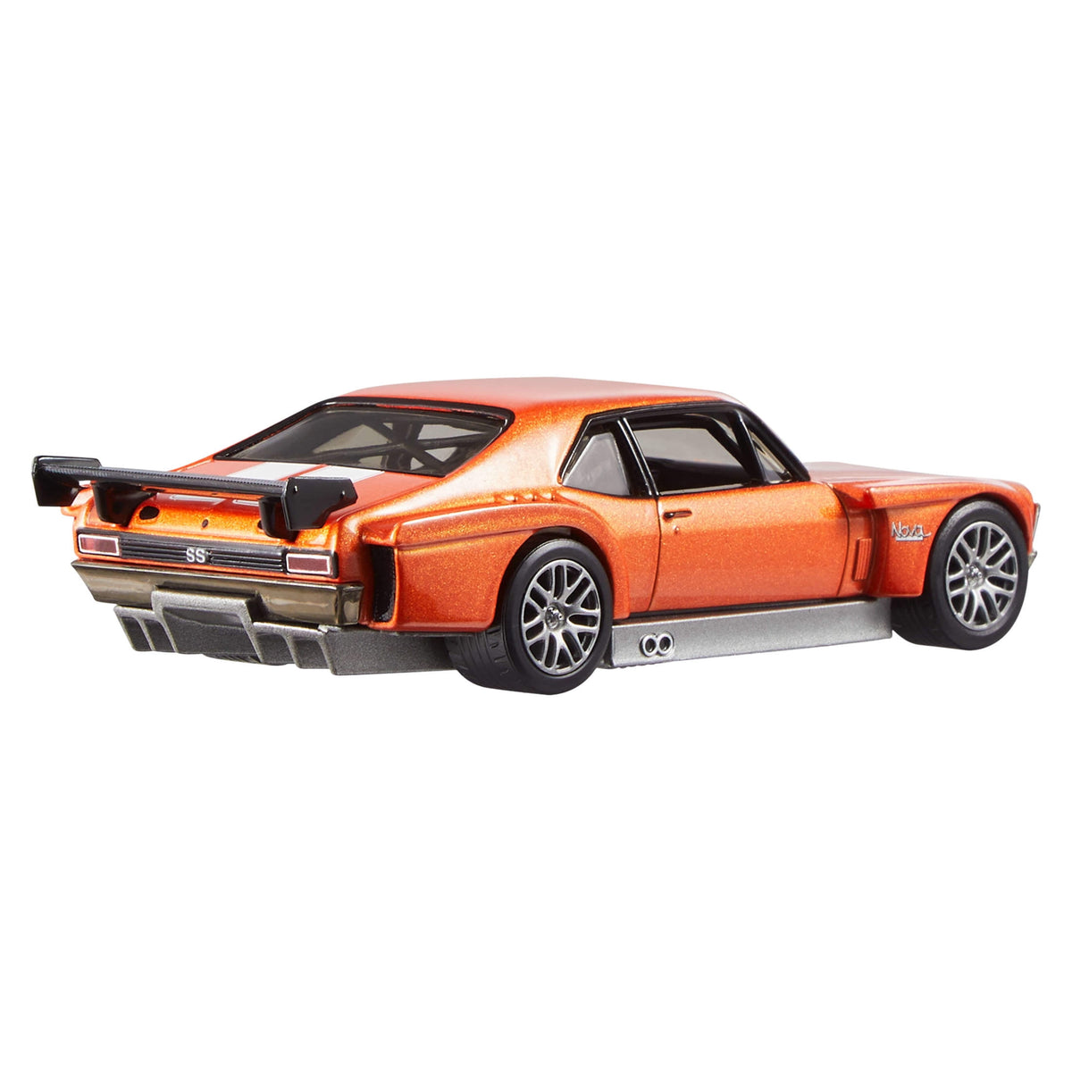 Hot Wheels Premium 1:43 Scale Real Riders Custom 1970 Chevy Nova Die-Cast Car