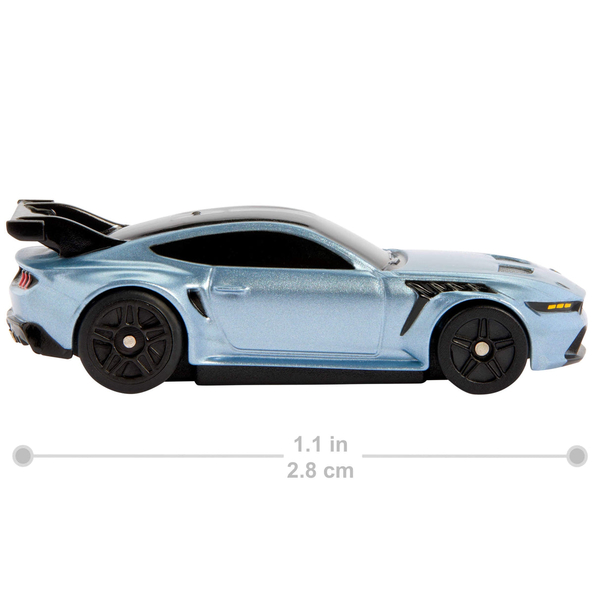Hot Wheels RC 1:64 Scale Ford Mustang GTD, Battery-Powered Remote-Control Toy Car - view 4