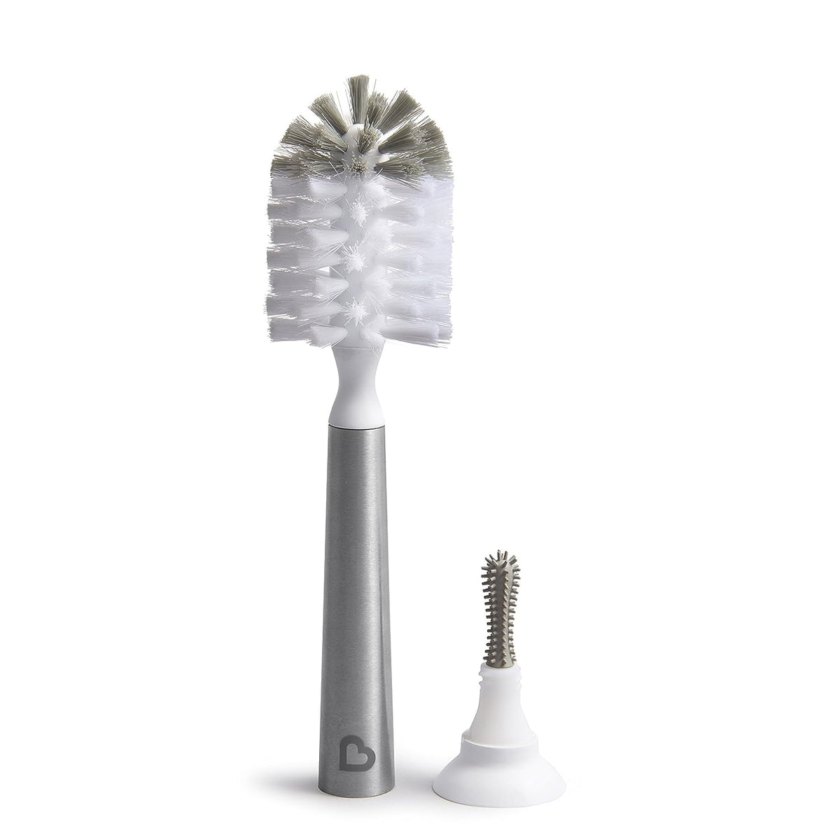 Munchkin High Capacity Drying Rack and Shine Stainless Steel Bottle Brush
