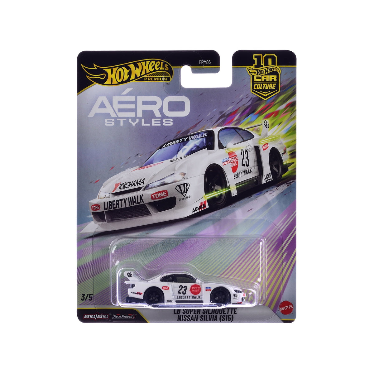 "Aero Styles" 5 piece Set "Car Culture 10th Anniversary" 2026 Series U
