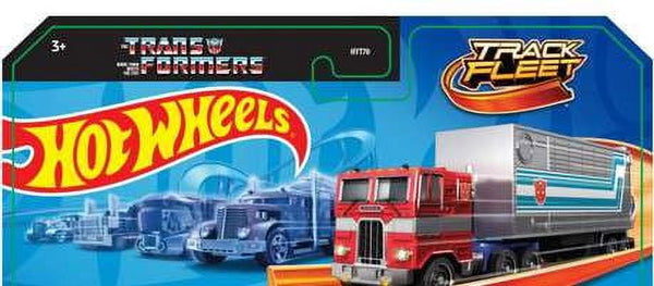 Hot Wheels Track Fleet Optimus Prime Die Cast Car