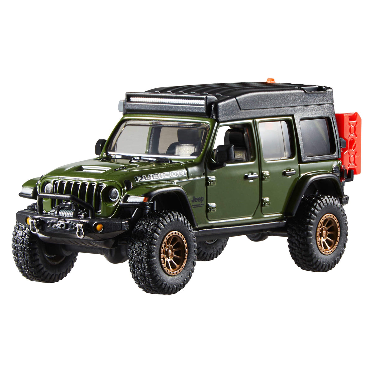 Hot Wheels Premium 1:43 Scale Real Riders Jeep Wrangler Die-Cast Car - view 3