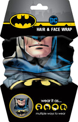 Batman Hair and Face Wraps -Bandanna - Neck Gaiter