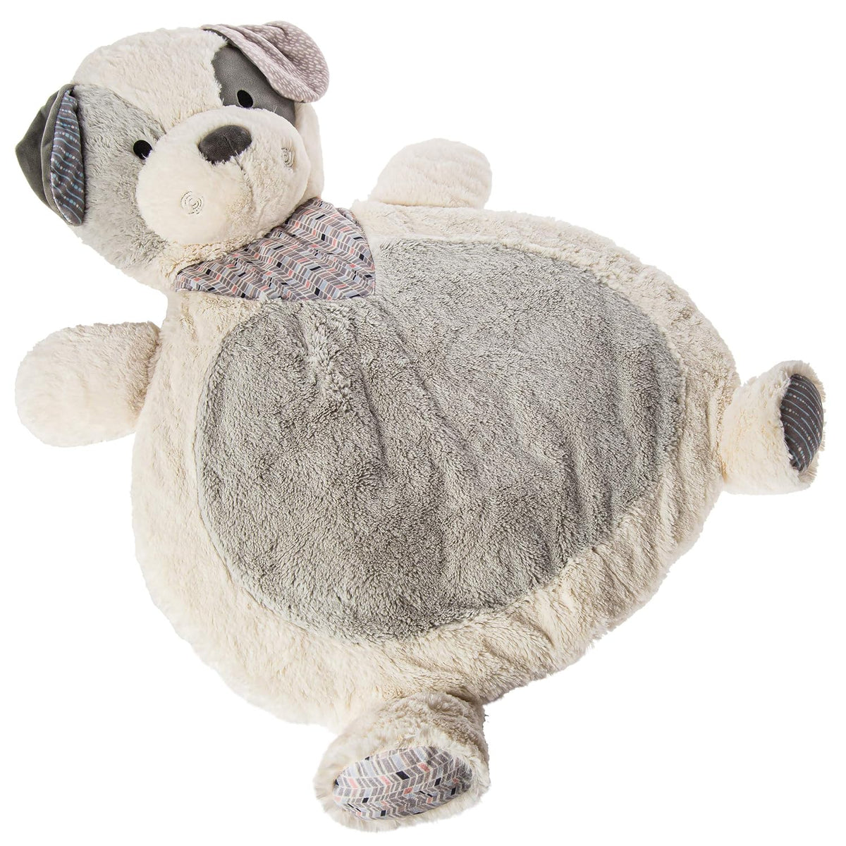 Mary Meyer Bestever Baby Mat, Decco Puppy, White/Gray, 31 x 23 inches