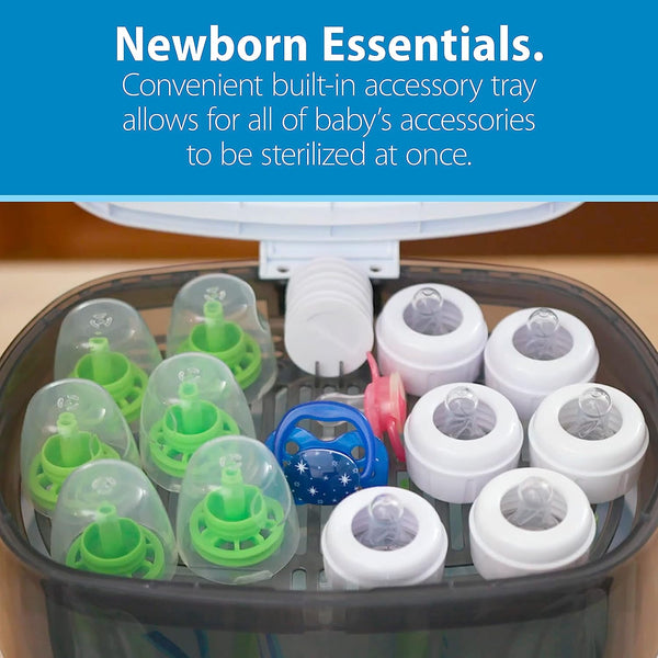 Dr. Browns Deluxe Electric Sterilizer for Baby Bottles, Pacifiers, Teethers and more