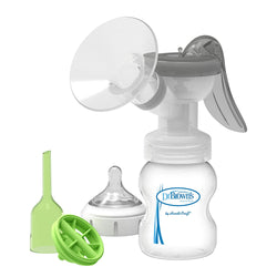Dr. Brown's Manual Breast Pump with Soft Shape Silicone Shield