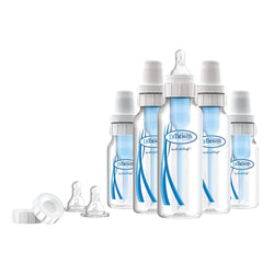 17 Piece Natural Flow Anti-Colic Narrow Baby Bottle Gift Set