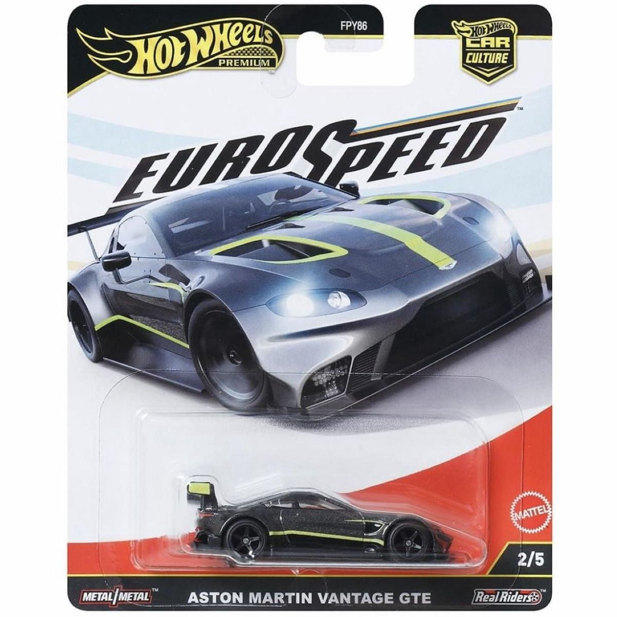 Hot Wheels Aston Martin Vantage GTE Euro Speed Car Culture Premium