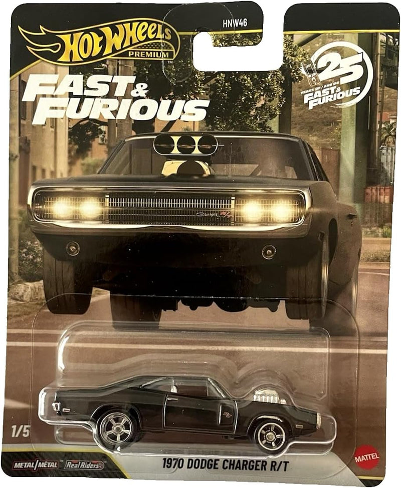 Hot Wheels 2026 Fast & Furious Premium Mix 3 1970 Dodge Charger R/T Chase 1/5