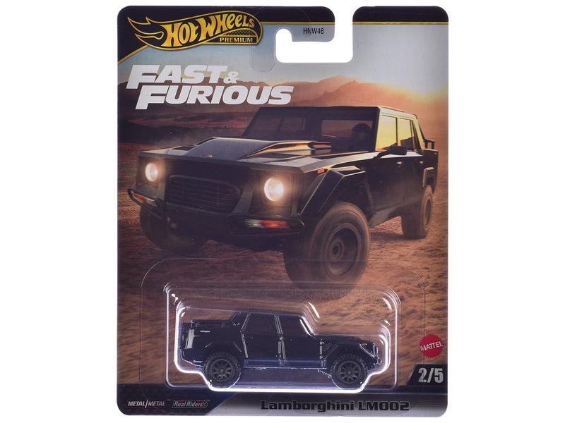 Hot Wheels Fast & Furious Lamborghini LM002 Black (2009) Diecast Car