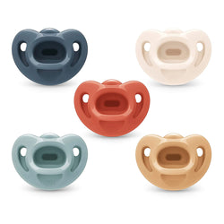 NUK Comfy Orthodontic Pacifiers, 6-18 Months, 5 Pack