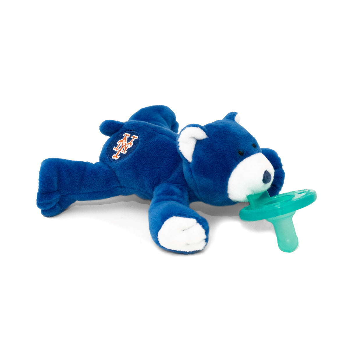 WubbaNub Infant Pacifier - MLB New York Mets Bear