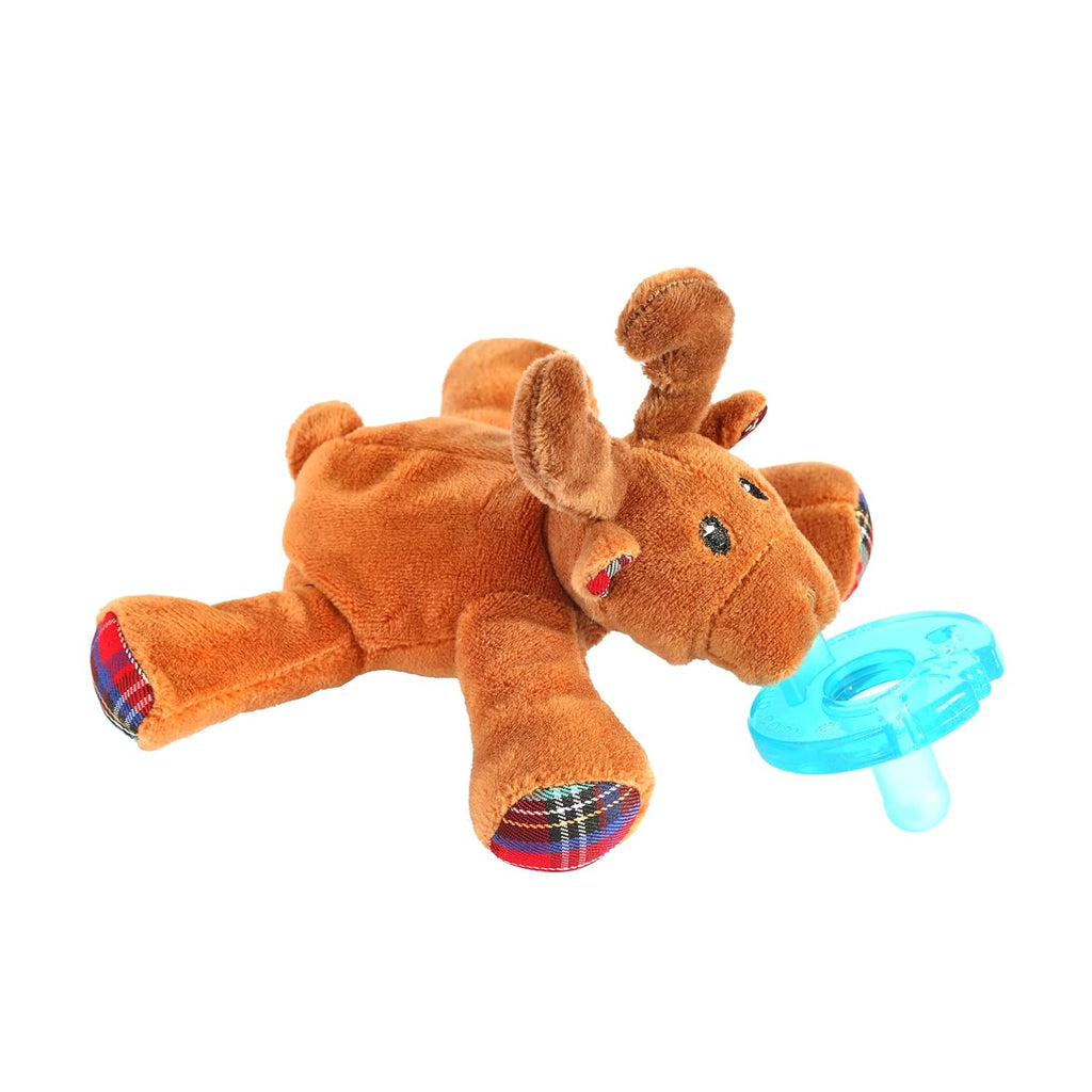 WubbaNub Infant Pacifier - Christmas Reindeer