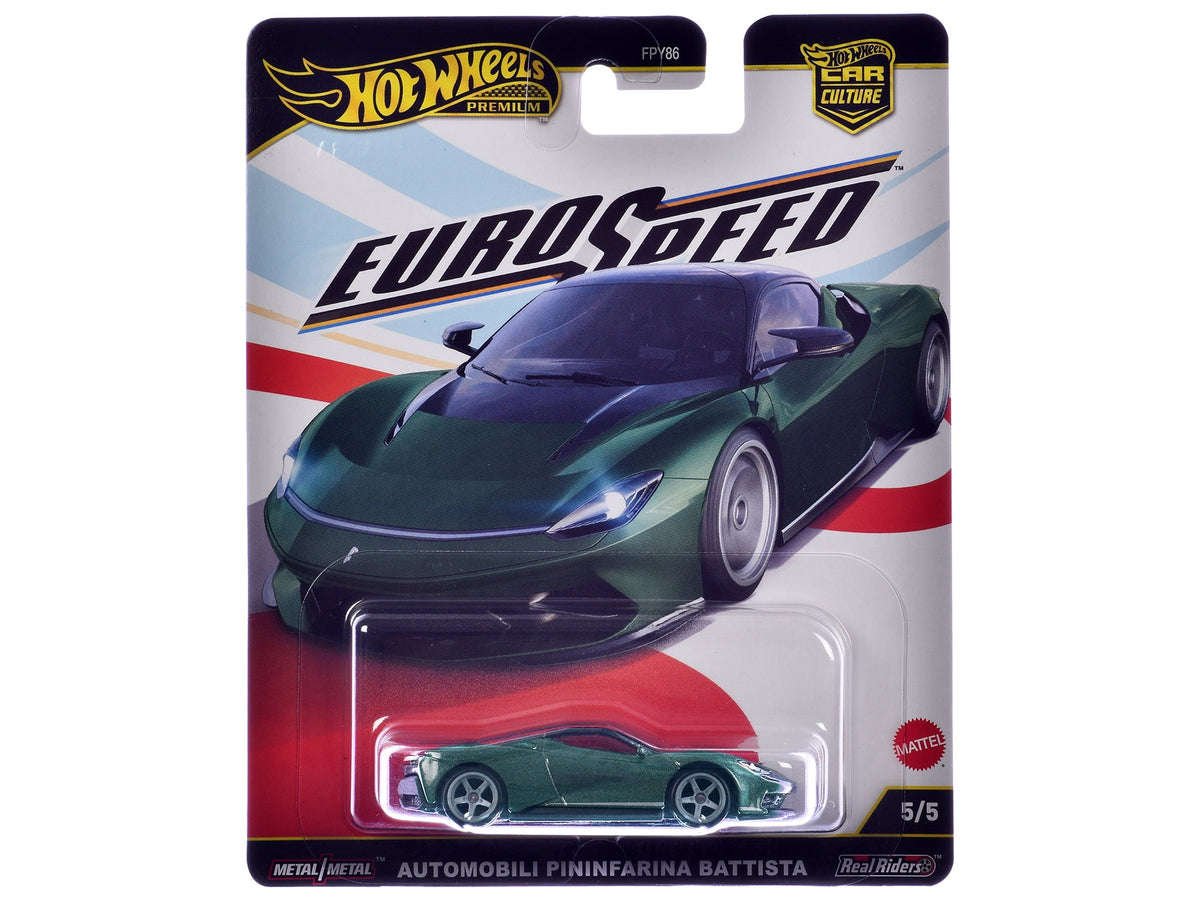 "Euro Speed" 5 piece Set "Car Culture" 2025 Series L Diecast Model Cars by Hot Wheels - view 6