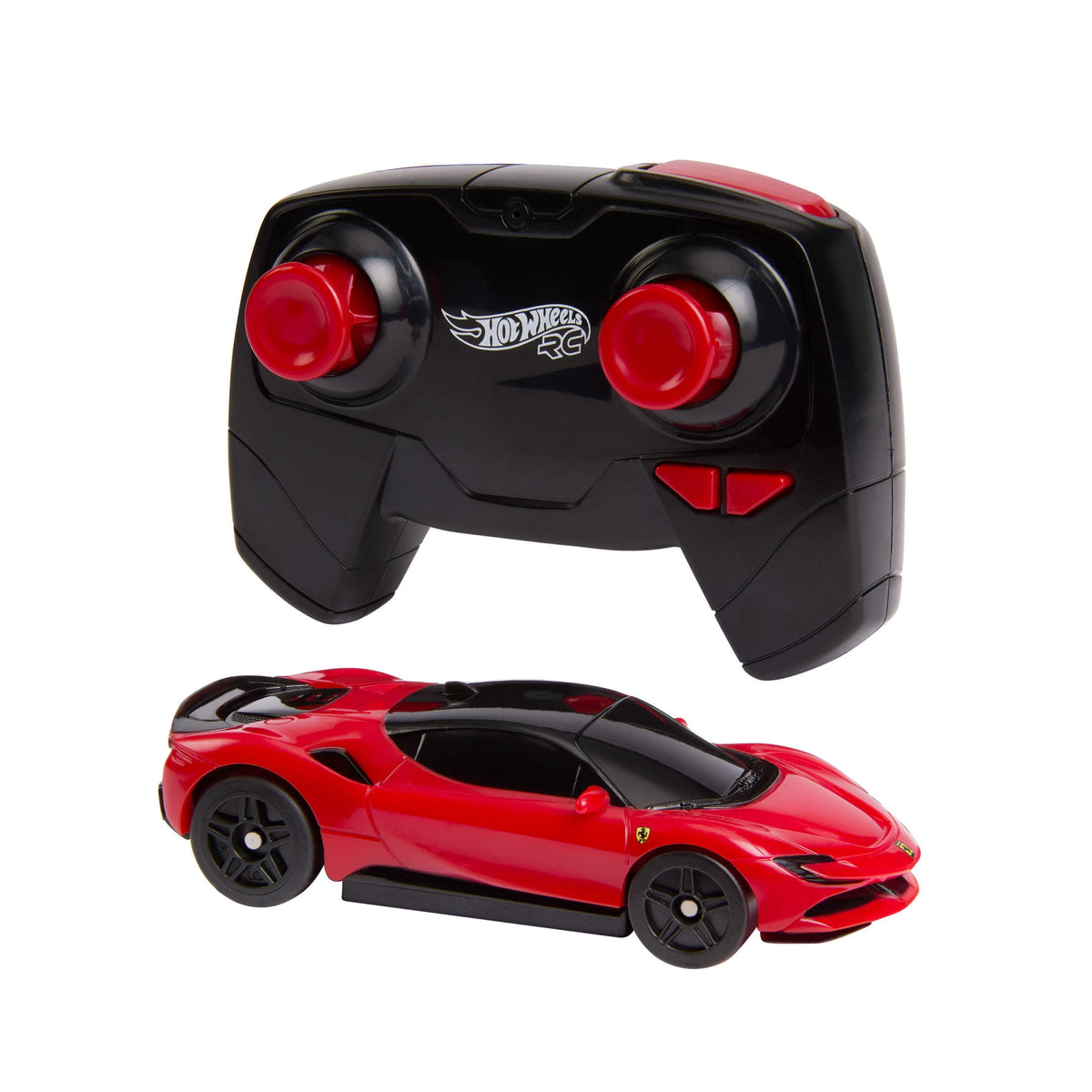 Hot Wheels RC 1:64 Ferrari SF90 Stradale Assetto Fiorano Battery-Powered Remote-Control Car - view 6