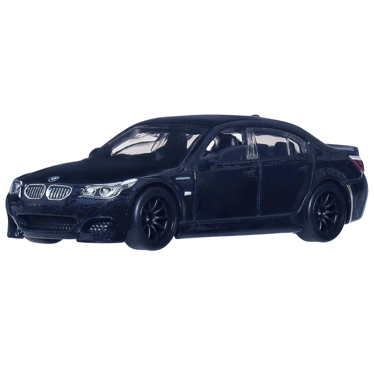 2010 BMW M5 Dark Blue Metallic "Fast & Furious 6" (2013) Movie "Fast & Furious" Series Diecast Model Car by Hot Wheels - view 3