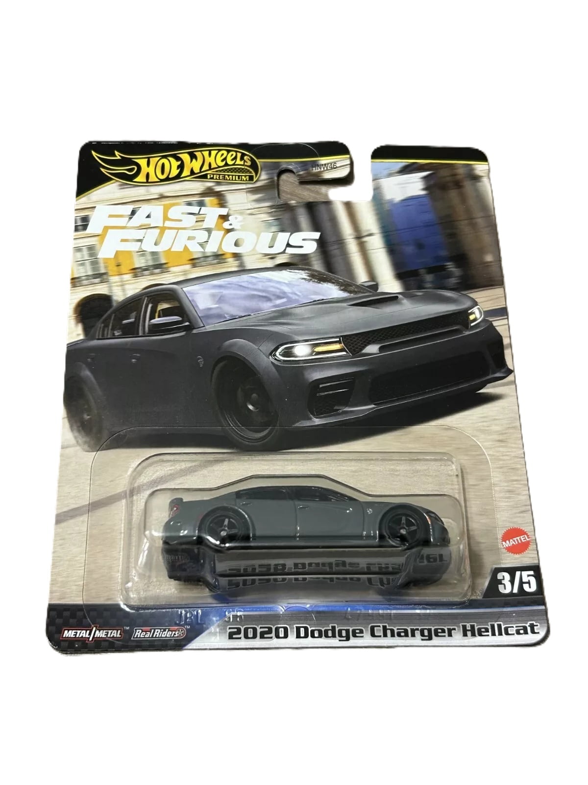 Hot Wheels Fast & Furious Die-Cast Cars Collection, 5 Pack Set, Mazda RX-7, Nissan Skyline GT-R, Dodge Charger, Alfa Romeo Giulia Sprint GTA, Chevy Impala