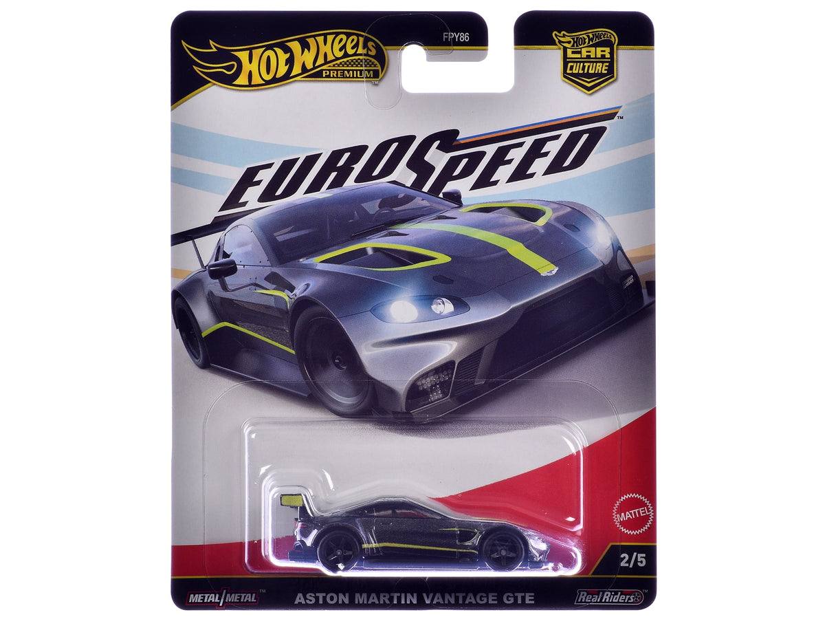 Hot Wheels Car Culture Euro Speed 2025 Series L 5-Pack Diecast Cars